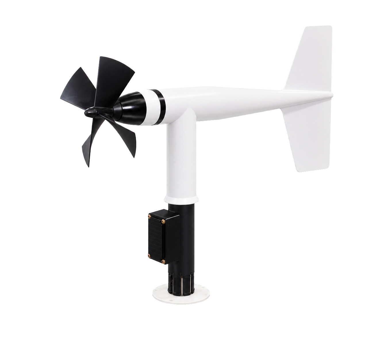 AeroSense-Mini70-M marine-grade propeller wind sensor three-quarter left view
